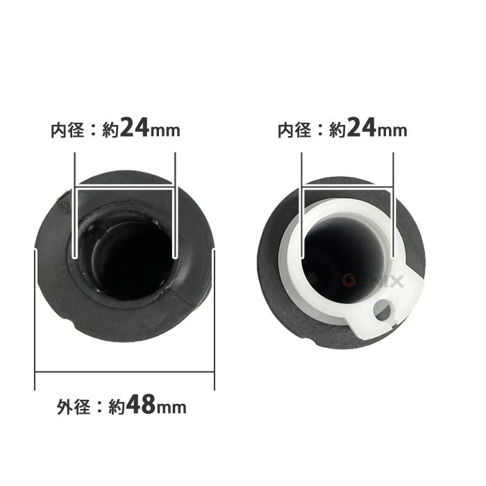 CKカスタム ハンドル グリップ バイク 24mm ラバー エンド 非 CKカスタム ハンドル グリップ バイク 24mm ラバー エンド 非