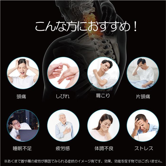 ネックストレッチャー 首伸ばし イス ブルー 椅子 牽引 ストレッチ 自宅 療養 ヘルニア リハビリ 家庭用 健康 肩こり 頸椎 牽引 帯 吊り下げ器 日本語説明書付き|ck-custom|02