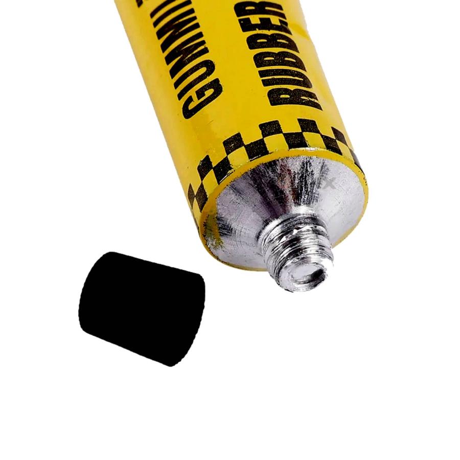 補修ラバーセメント 1本 チューブレス タイヤ パンク 修理キット リペアキット 簡単 応急処置 修理材 補修材 メンテナンス 自動車 バイク