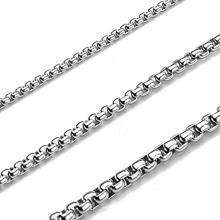 Risa（リサ） ベネチアチェーン ネックレス 45-65cm 幅 3.5-4.5mm 金属