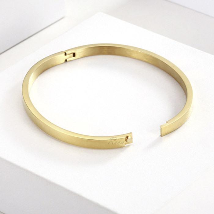 Risa（リサ） バングル ブレスレット 金属アレルギー 対応 サージカル
