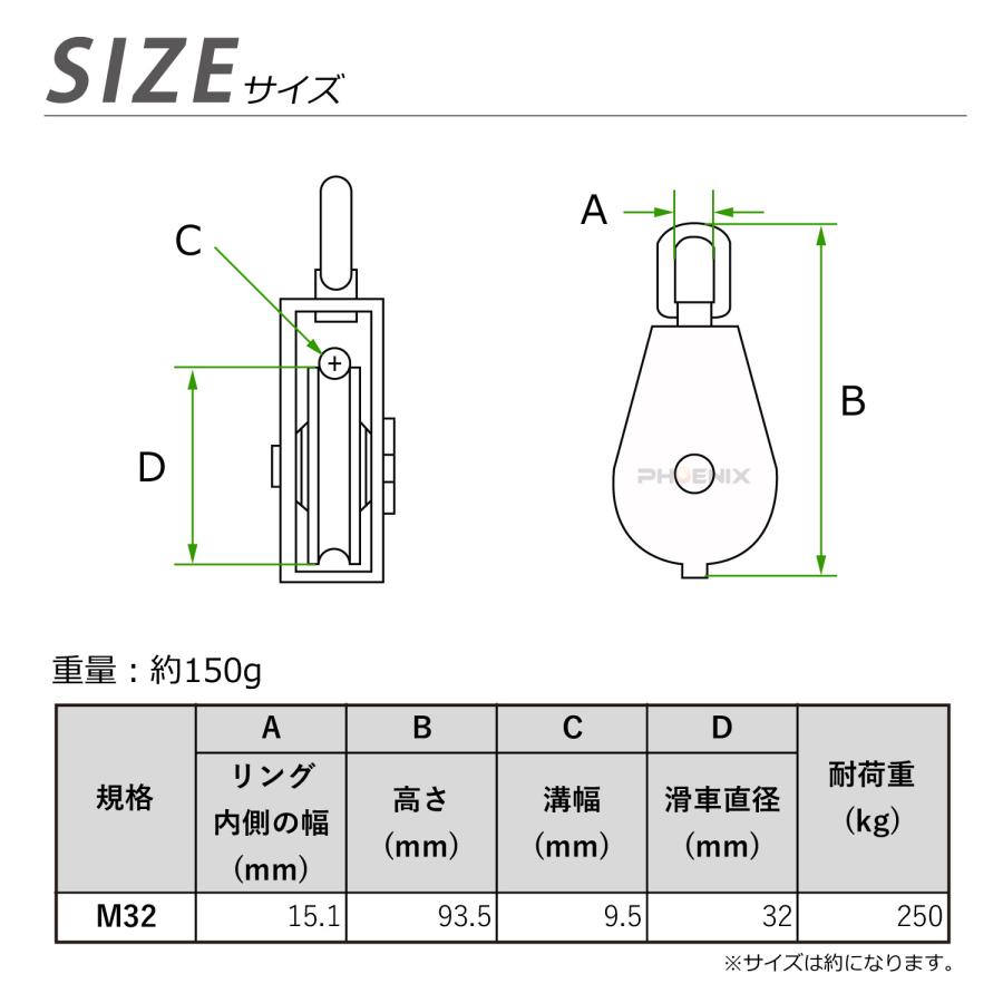 Amazon | 1 個ステンレス鋼プーリー M15/M20 M25 M32 M50