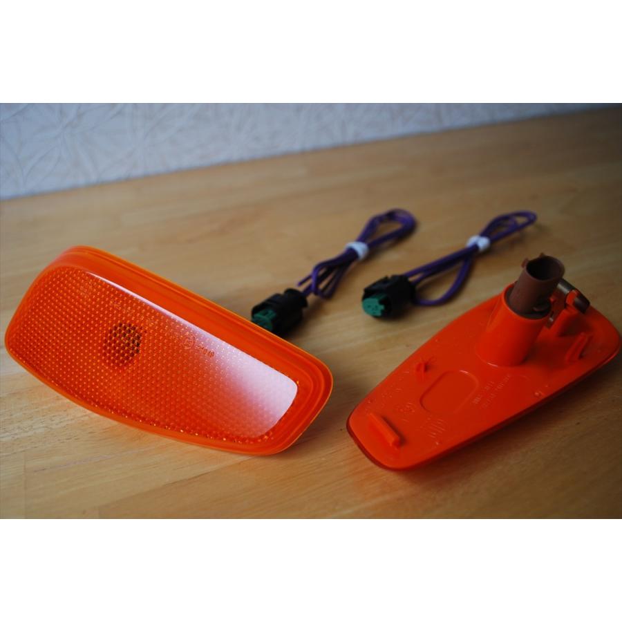 USサイドマーカー 左右セット MOPAR 純正品 コネクターハーネス付き BU