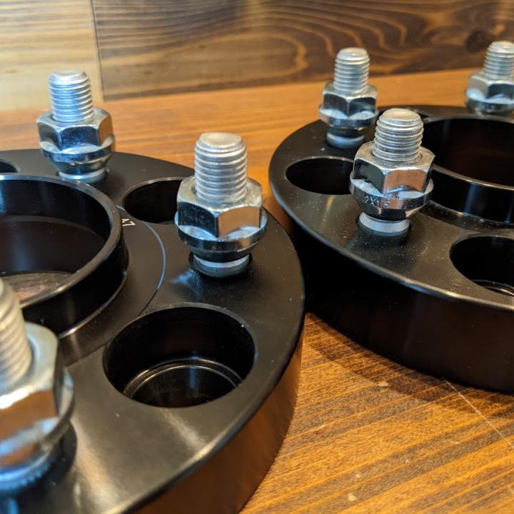 ワイドトレッドスペーサー 1インチ(25mm) 2枚set PCD 5x110 ハブ ワイドトレッドスペーサー 1インチ(25mm) 2枚set PCD 5x110 ハブ