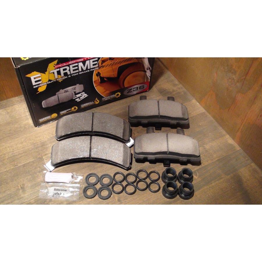 ブレーキパッド フロント 369 POWERSTOP Z36 カーボンセラミック 88-99