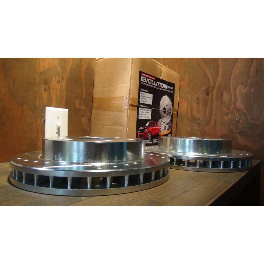 ブレーキローター 88-99y 高性能 ドリルド＆スロッテッド 左右set 4WD 6穴 POWERSTOP スリット K1500 サバーバン ブレイザー タホ エスカレ |  | 04