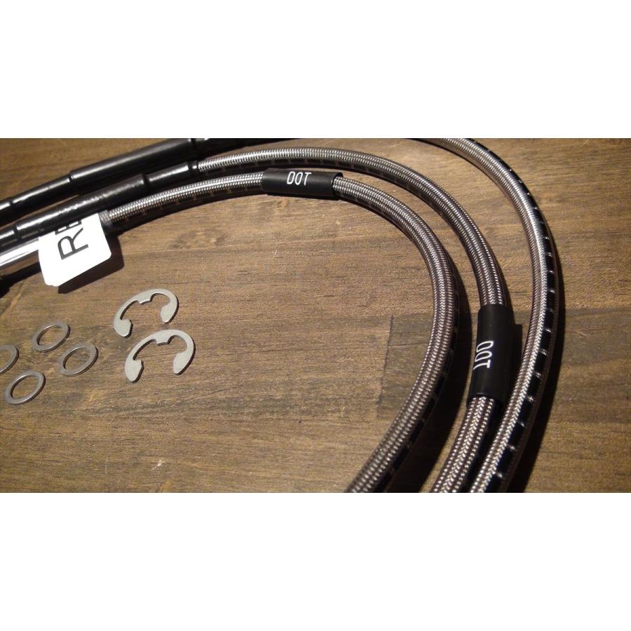 ステンメッシュブレーキホースセット 88-99y 高性能 4WD 一台分