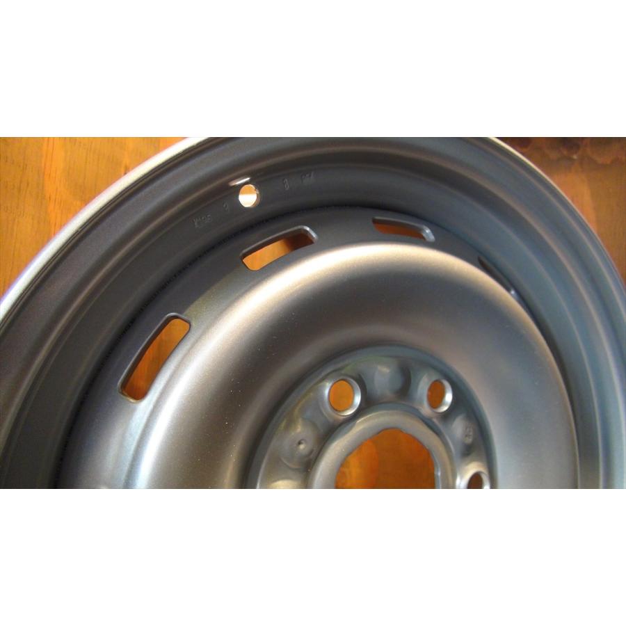 スチールホイール 1本 16x6.5J 6H139.7 +61mm シルバー GM純正 