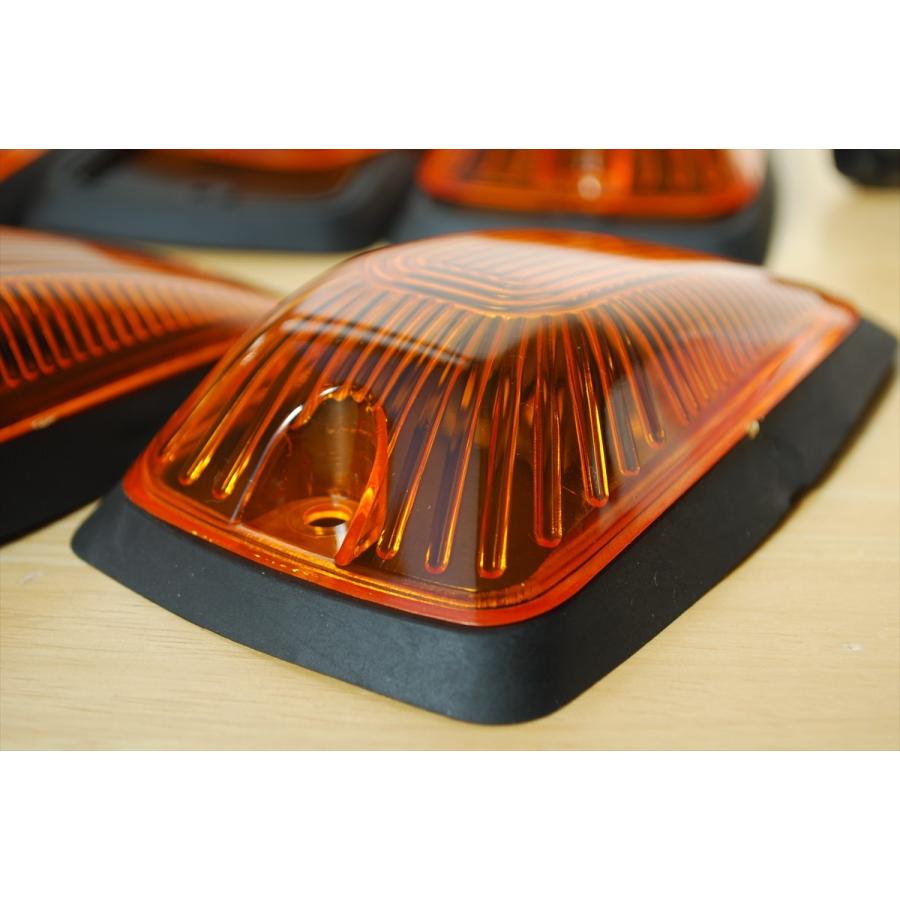 ルーフマーカーセット 汎用12V 社外廉価品 シボレータイプ オレンジ 5
