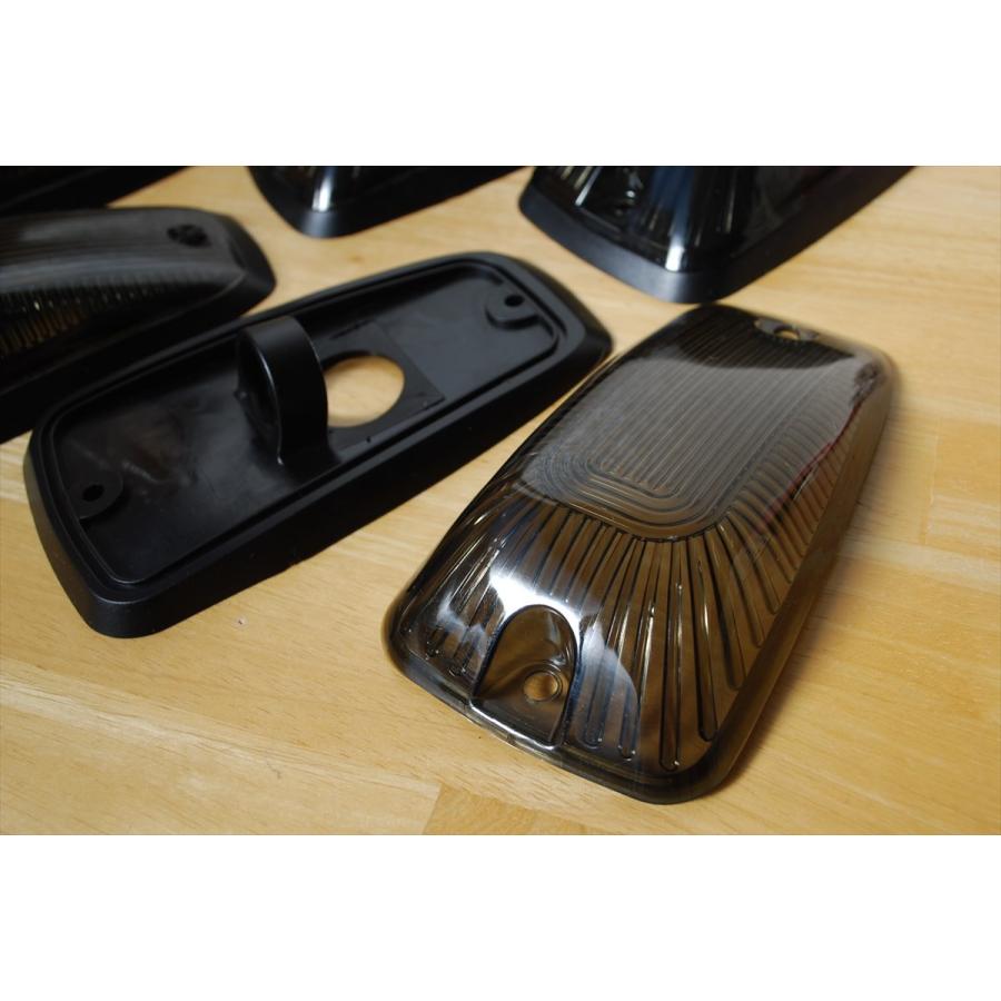 ルーフマーカーセット 汎用12V 社外廉価品 シボレータイプ スモーク 5