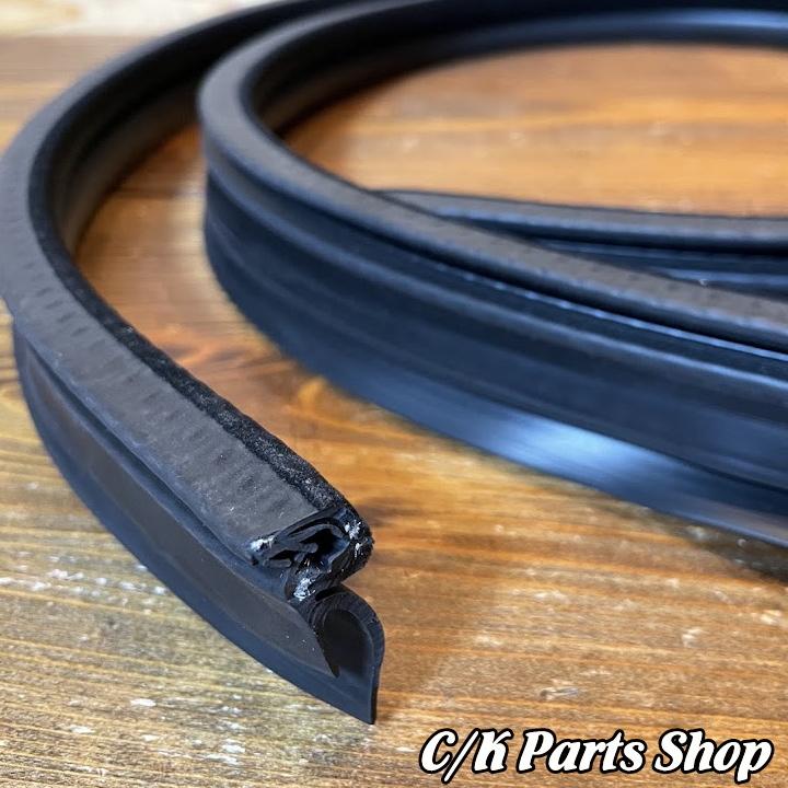 ウェザーストリップ ルーフドリップ 4ドア用 左右共通 1本 88-99年 サバーバン タホ ユーコン C3500 K3500 C1500EXT観音 ドアシール