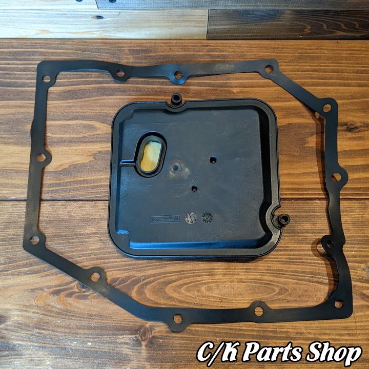 TJ40 ジープラングラー　強化at97-02 ドレン大型オイルパン付き ATフィルター＆オイルパンガスケットセット WIX 42RLE TJ/JKラングラー