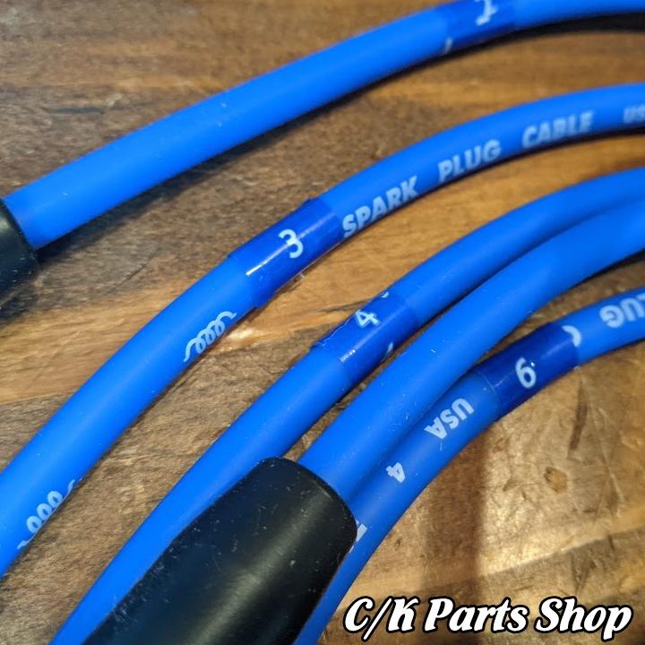 プラグコードセット NGK ブルーワイヤー 7mm 91-99年 XJチェロキー 4.0