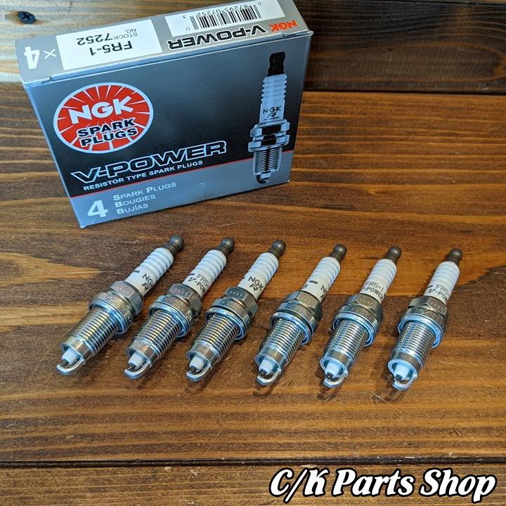 スパークプラグ 6本セットNGK V-Power カッパー 86-98年 XJチェロキー 
