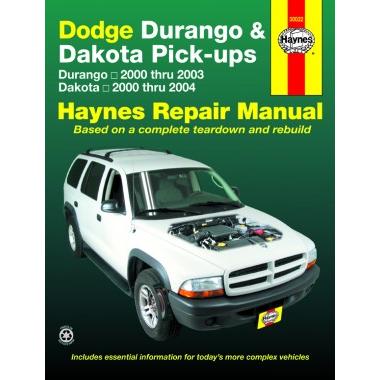 整備マニュアル HAYNES ヘインズ 00-03年 ダッジ デュランゴ ダコタ