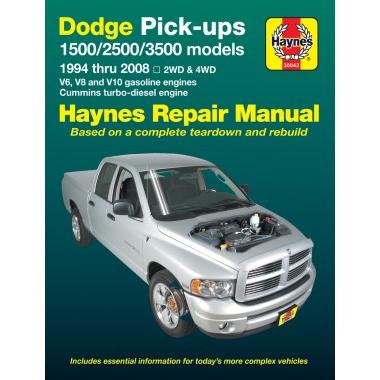 整備マニュアル HAYNES ヘインズ 94-08年 ダッジ ラムピックアップ