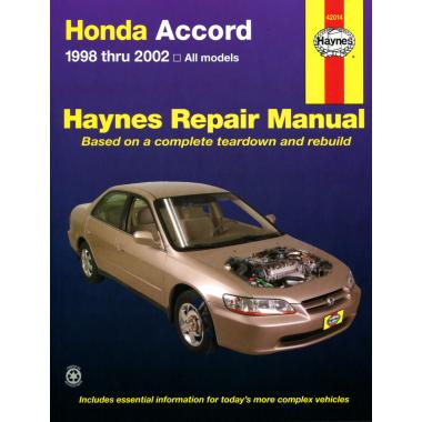 整備マニュアル HAYNES ヘインズ 98-02年 ホンダ US アコード