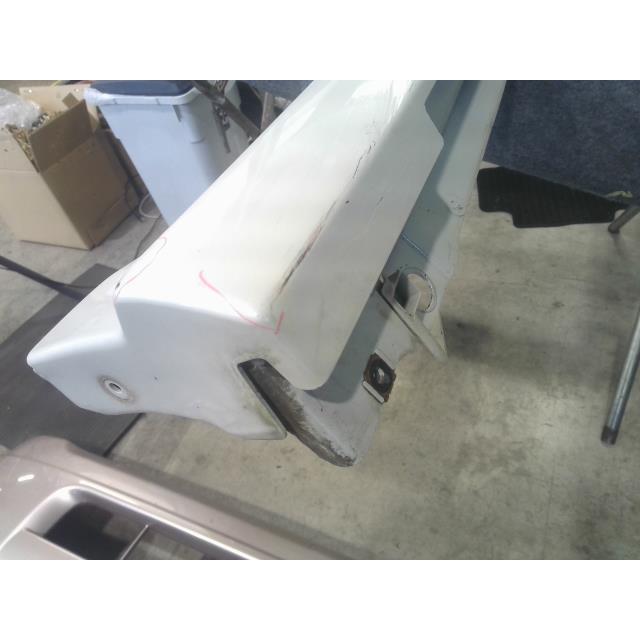 プリウス DAA-ZVW30 右 サイド ステップ スカート S 070 白パール