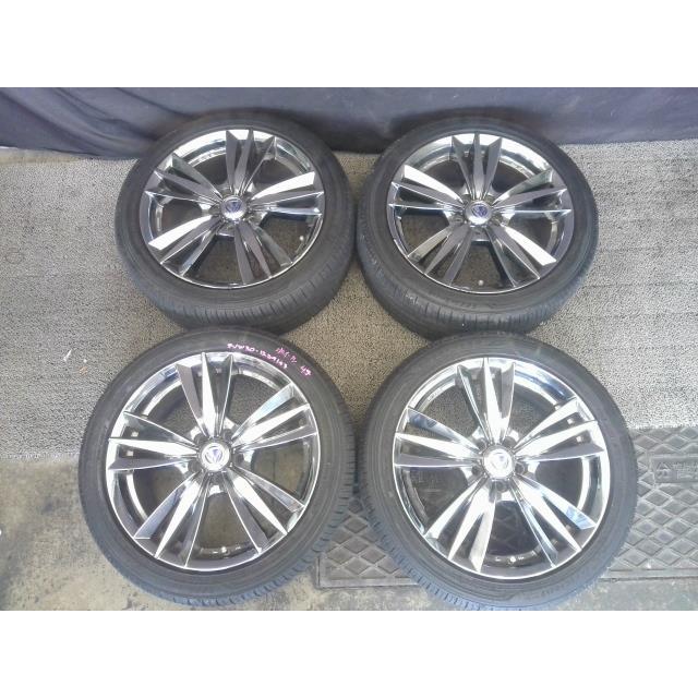 中古 グッドイヤー タイヤホイール ホイル 215/45R17 レイズ ベルサス