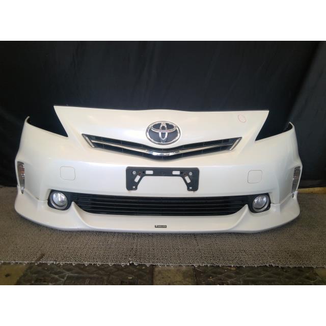 プリウスα DAA-ZVW40W フロントバンパーカバー S チューン ブラック