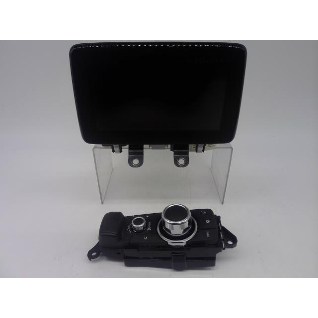 マツダ デミオ LDA-DJ5FS マツダコネクト モニター デミオ LDA-DJ5FS 純正 マルチ モニター ビジョン XDツーリング 41V