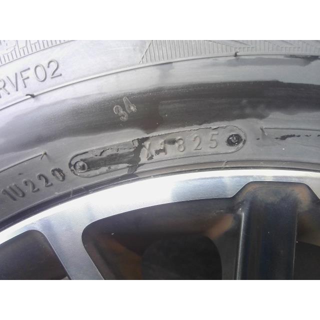 ヴォクシー 中古 トヨタ純正 グッドイヤー ZRR80 205/60R16 タイヤ