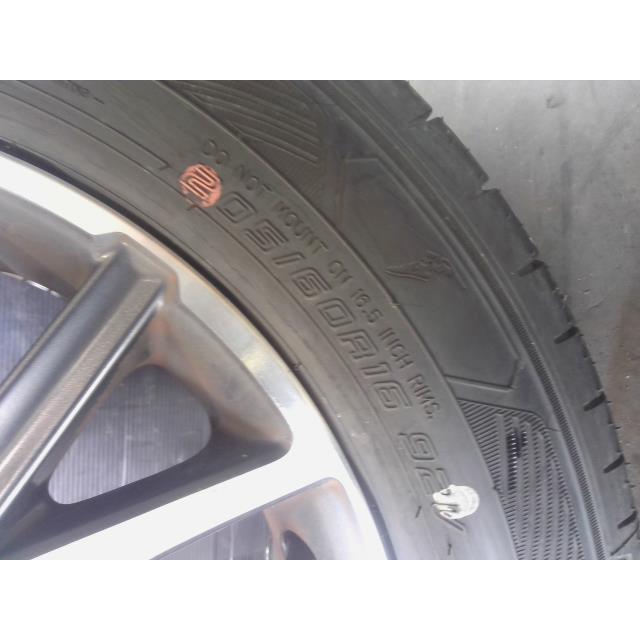 ヴォクシー 中古 トヨタ純正 グッドイヤー ZRR80 205/60R16 タイヤ