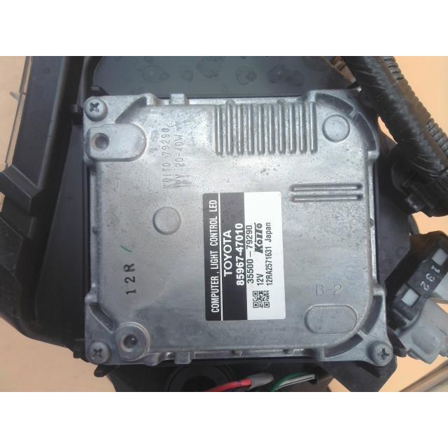 プリウス DAA-ZVW30 右 ヘッド ランプ ライト S LEDエディション 1G3  47-30 81145-47340_3