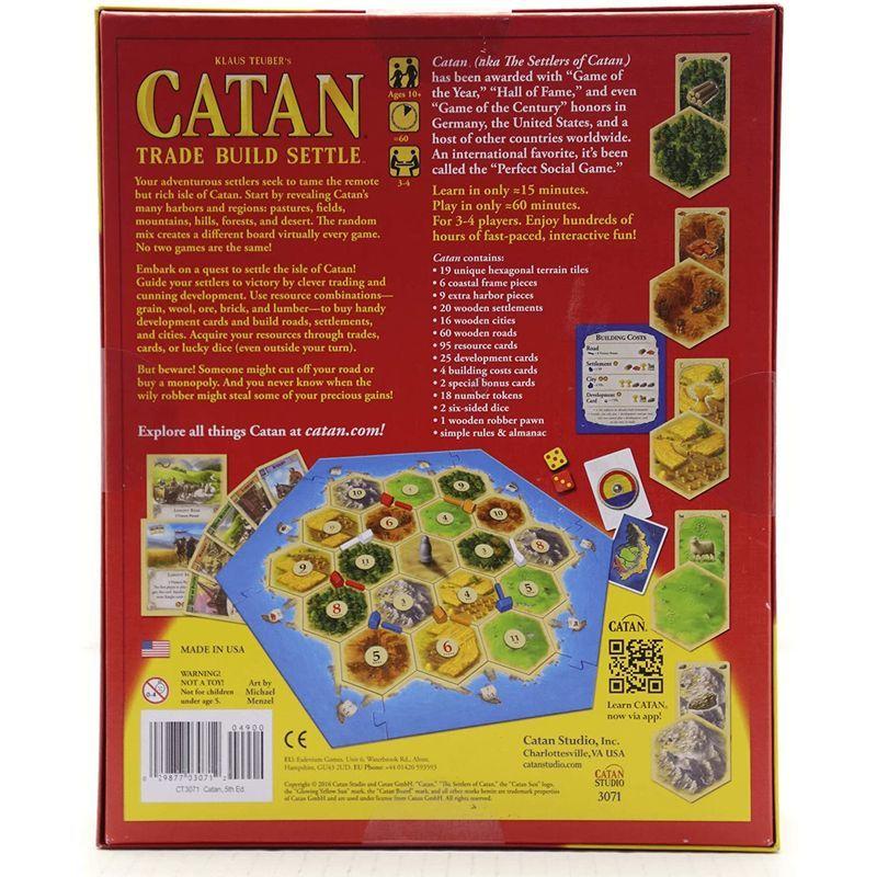 上品な 英語 開拓者たち カタン Edition 5th Catan english ボードゲーム スタンダード版 ボードゲーム