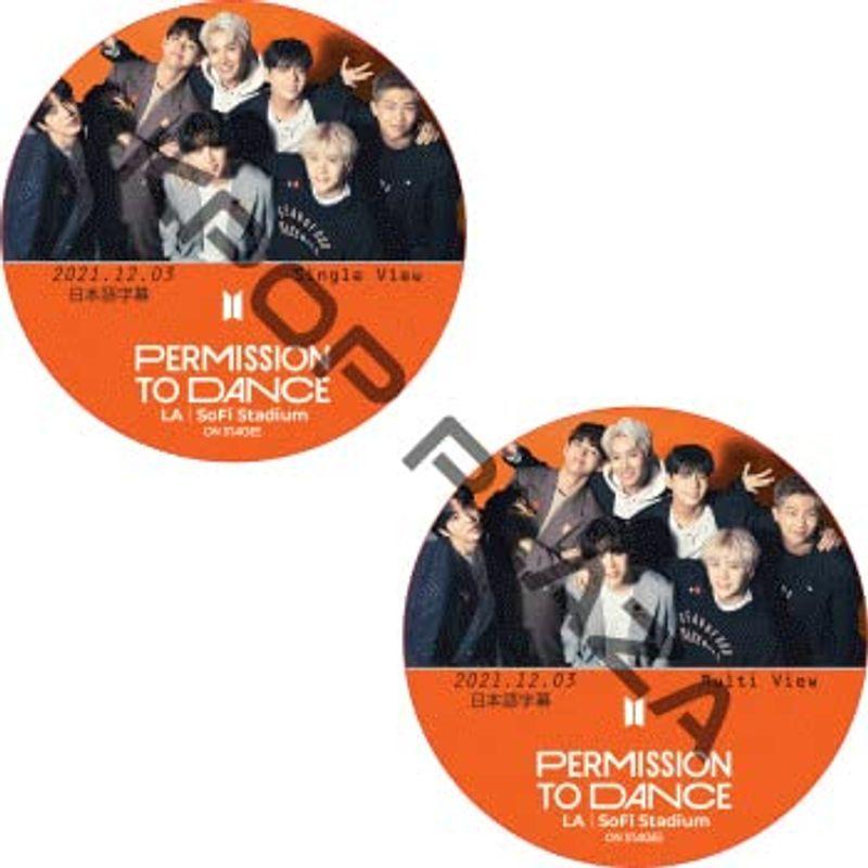 一部予約販売中 K Pop Dvd Bts Permission To Dance On Stage La Single Multi View 2 Wantannas Go Id