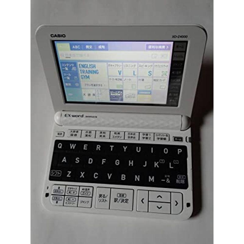 カシオ計算機　Ex-word　電子辞書　XD-Z4000