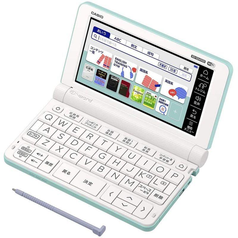 カシオ　電子辞書　高校生（英語強化）モデル（グリーン）2020年　EX-word　XD-SX4900-GN　春モデルCASIO