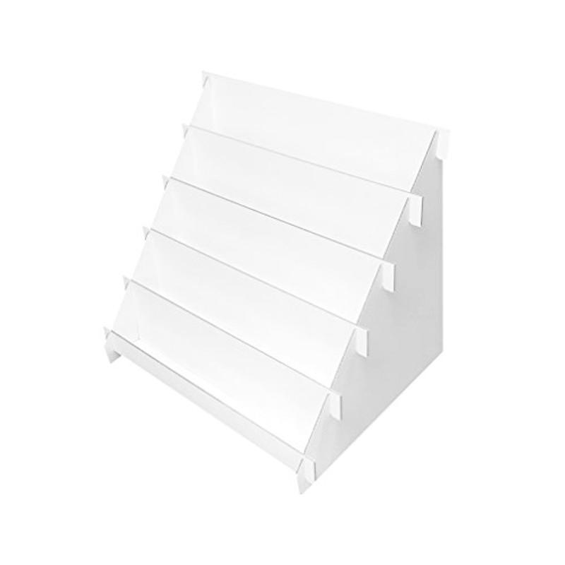 96％以上節約 ひな壇陳列ディスプレイ 幅470mm ホワイトカラー