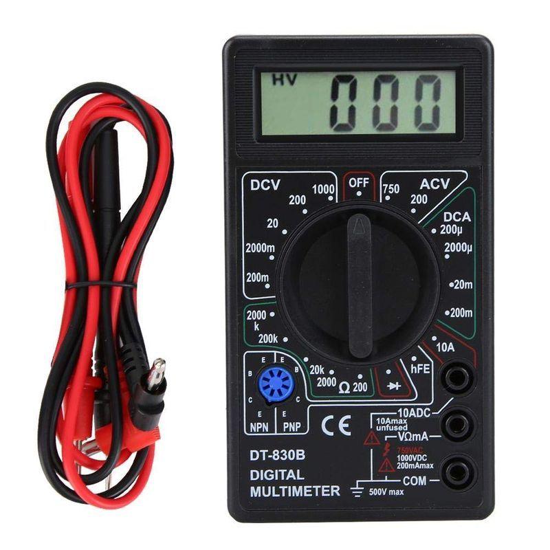小型デジタルテスター マルチメーター DT-830B LCD電圧計 電流計 導通チェック 周波数 ダイオード コンデンサー測定 多機能ポータ :20220604010813-00664:CKTヤフーSHOP - 通販 - Yahoo!ショッピング 小型デジタルテスター マルチメーター DT-830B LCD電圧計 電流計 導通チェック 周波数 ダイオード コンデンサー測定 多機能ポータ :20220604010813-00664:CKTヤフーSHOP - 通販 - Yahoo!ショッピング