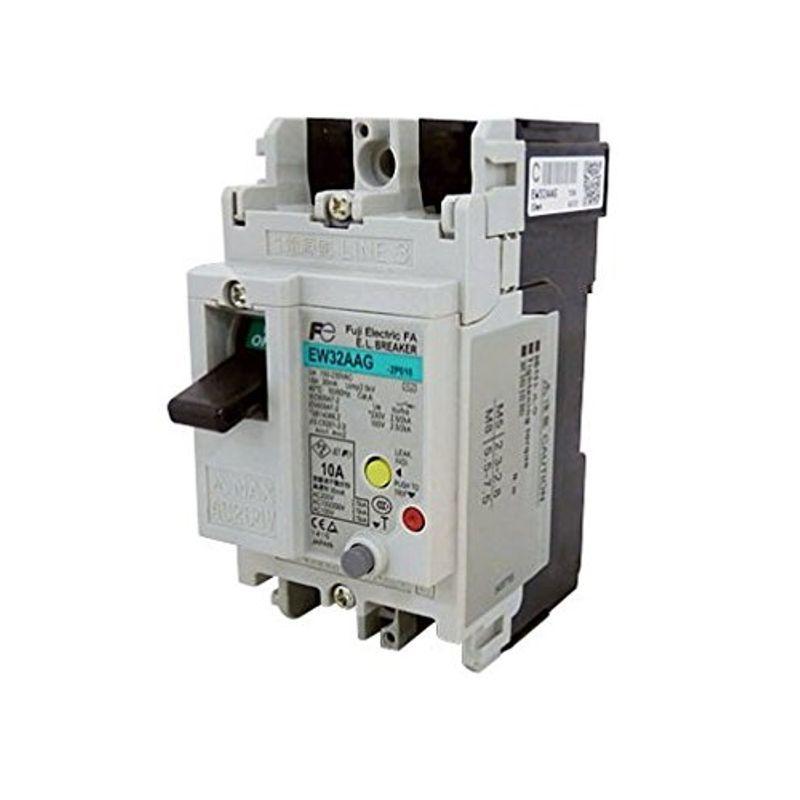 安い富士電機 一般配線用漏電遮断器 EW32AAG-2P010B 材料、資材