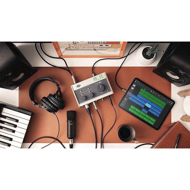 WEB限定】 Universal Audio VOLT 2.0 2アウト 対応オーディオインターフェース 276 Studio USB Pack 2イン  DTM、DAW