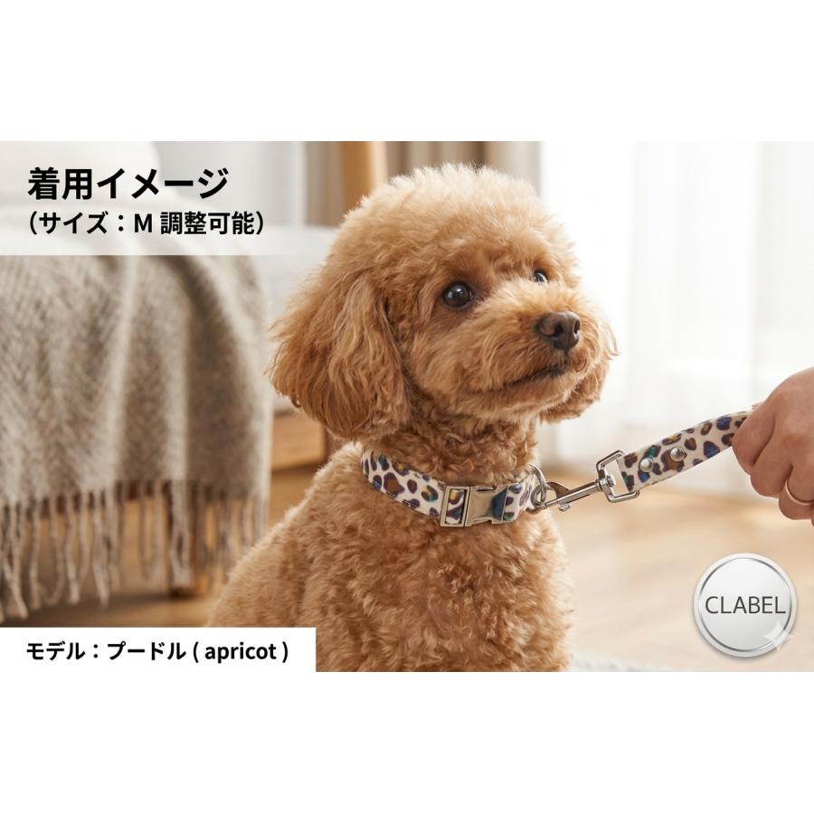 首輪 犬 おしゃれ Clabel 犬用首輪 単品 ヒョウ柄 : CLABEL - 通販
