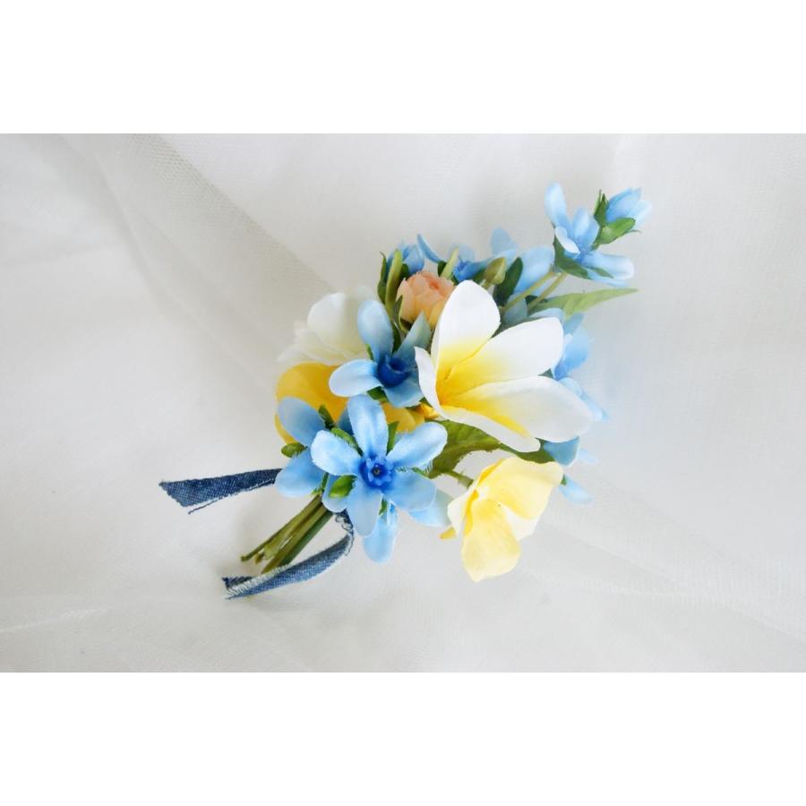ブーケ ブートニア プルメリア モンステラ (結婚式) : clair ブーケ ブートニア プルメリア モンステラ (結婚式) : clair