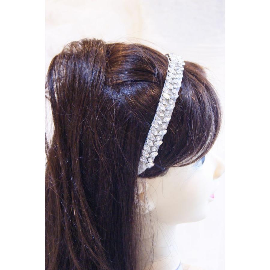 ビジューカチューシャ ヘアアクセサリー ブライダル 2次会 パーティー 結婚式 Fcekano Edu Ng