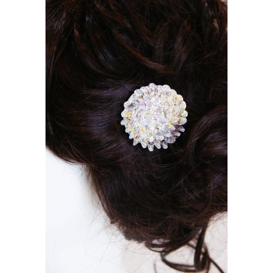 かんざし　スワロフスキー　ブライダル　2次会　パーティー　結婚式　ヘッドアクセサリー |  | 01