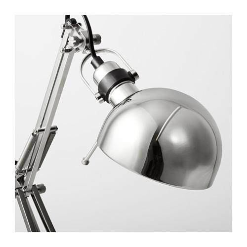 イケア（IKEA） ワークランプ ニッケルメッキ10146790 FORSA