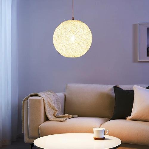 イケア（IKEA） ペンダントランプ ナチュラル 37cm 30344435 BACKABO