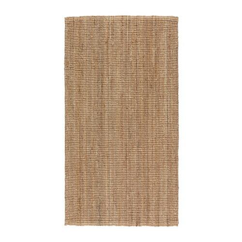 イケア（IKEA） ラグ 平織り ナチュラル 80x150cm 00307482 LOHALS