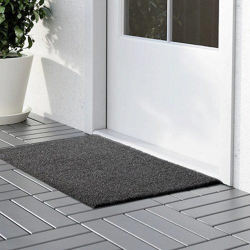 イケア（IKEA） ドアマット 室内/屋外用 グレー 50x80cm 00308995