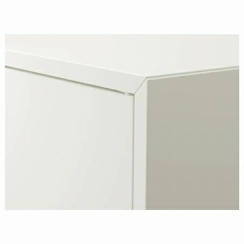 イケア（IKEA） キャビネット 扉2 棚板1付き ホワイト 白 70x35x70cm