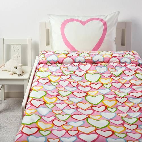イケア（IKEA） 掛け布団カバー＆枕カバー マルチカラー シングル