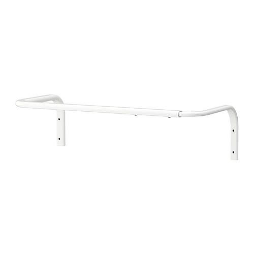 イケア（IKEA） ハンガーレール ホワイト 白 60-90cm a10179436 MULIG