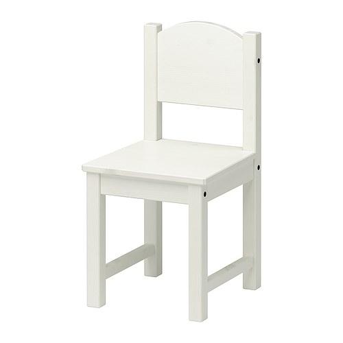 イケア（IKEA） 子供用チェア ホワイト 白 a10196351 SUNDVIK