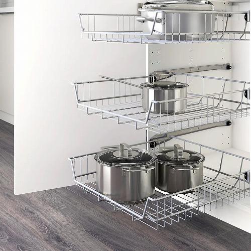 イケア（IKEA） ワイヤーバスケット 60cm かご a30271269 UTRUSTA