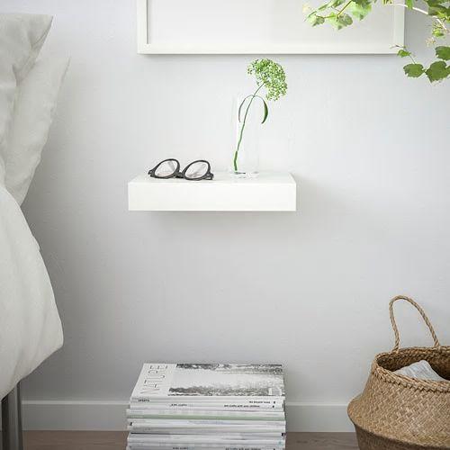 イケア（IKEA） ウォールシェルフ ホワイト 白 30x26cm a30282178 LACK